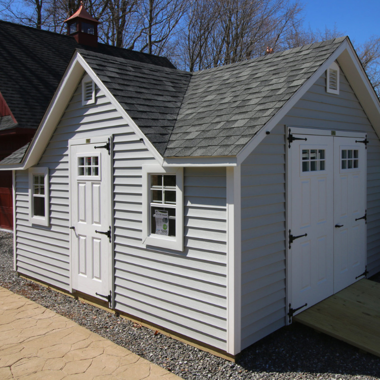 12x16 Colonial Storage Building by Kloter Farms