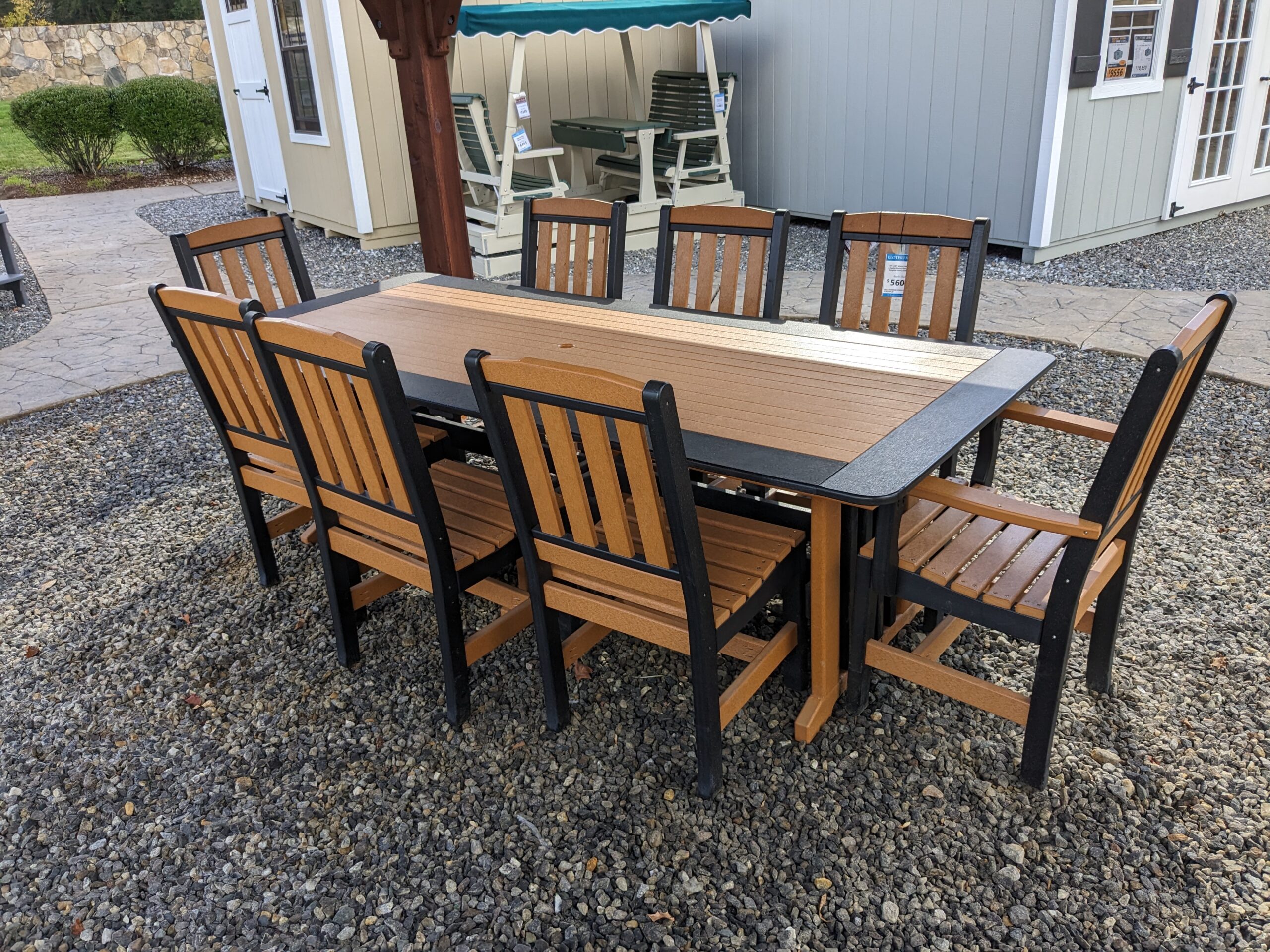 43" x 96" Dining Table Set #16