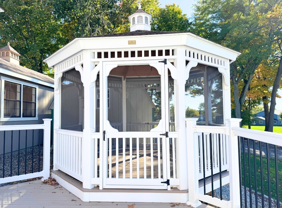 12' Vinyl Imperial Gazebo #638TL (Display Model)