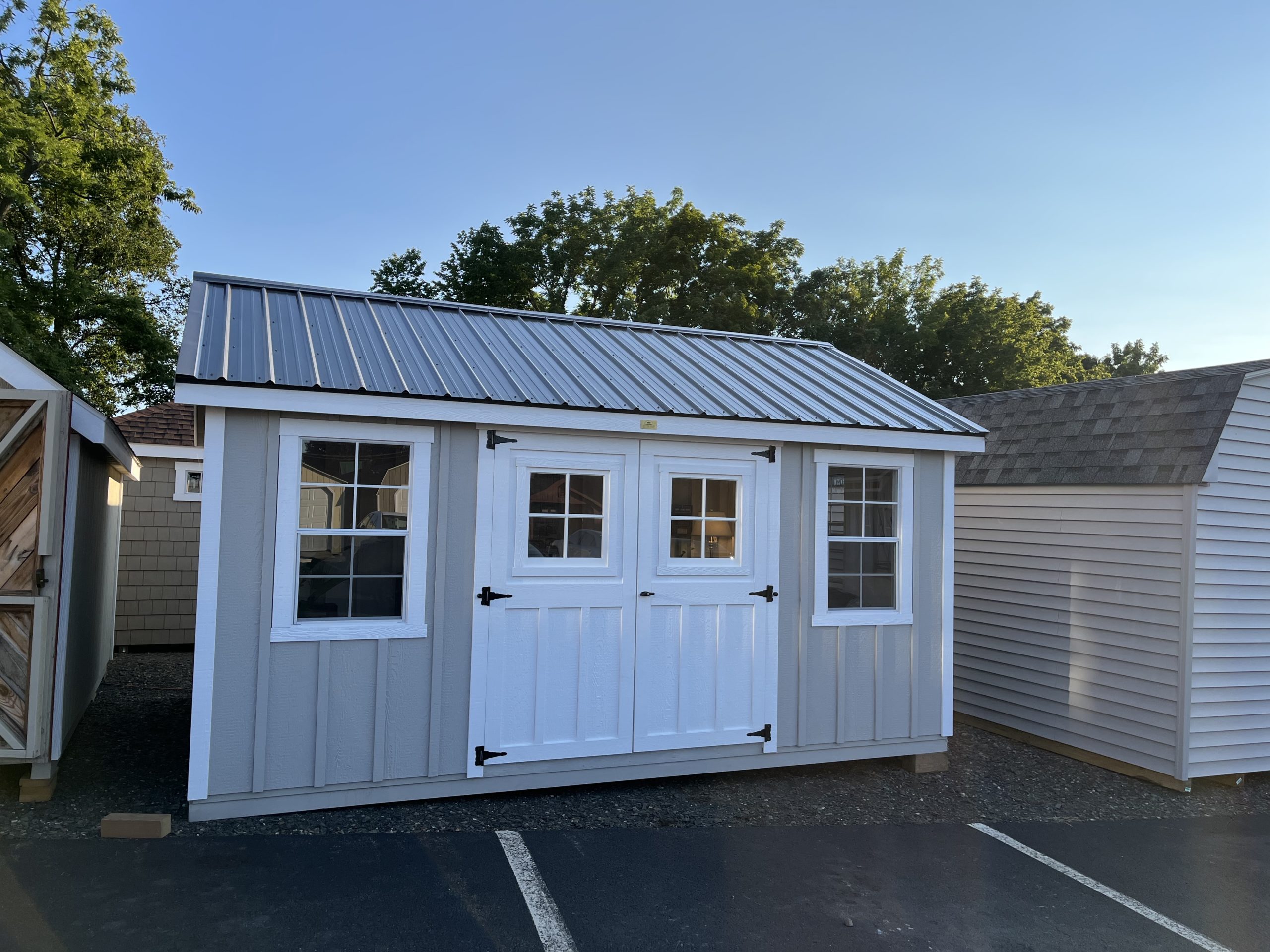 12' x 16' T-1-11 Furnished shed #7211