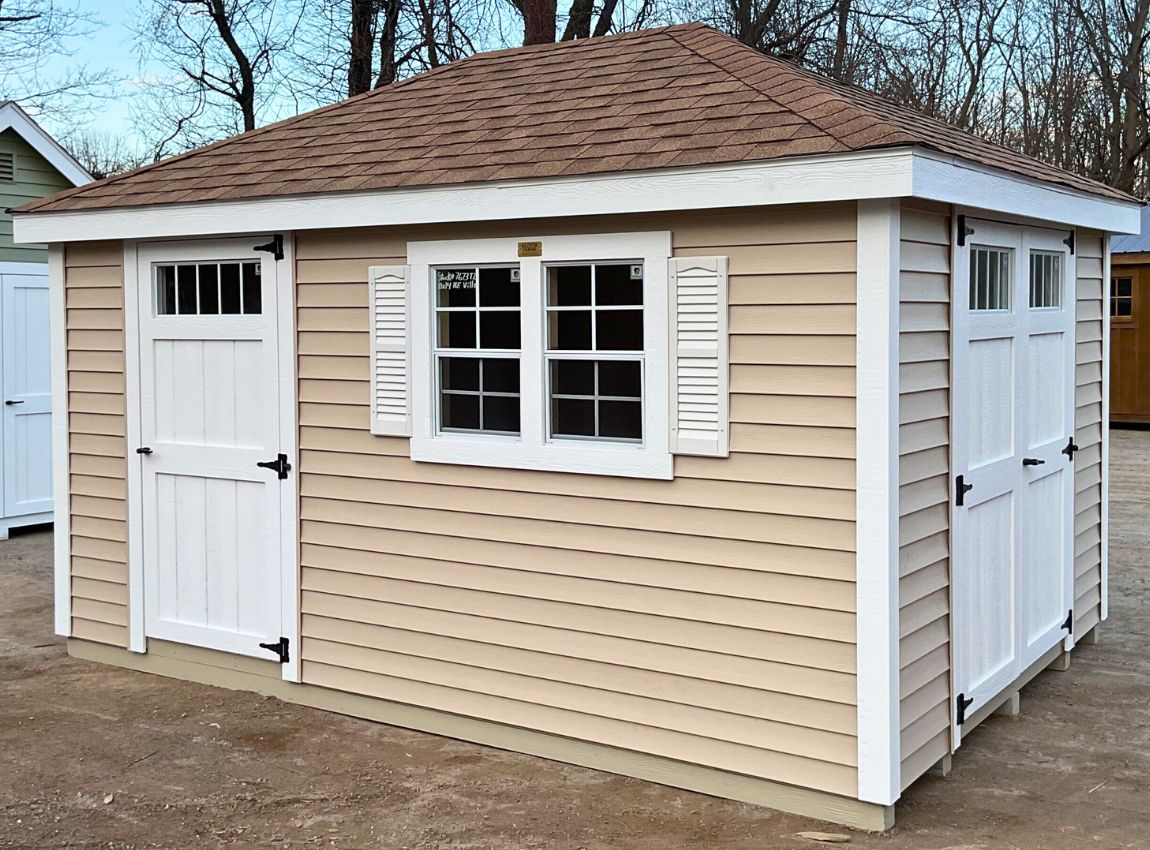 10' x 14' Vinyl New England Villa #7673TL (Display Model)