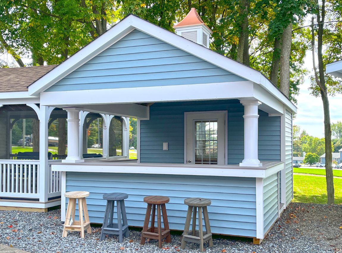 12' x 16' Vinyl Pool House Bar #7685TL (Display Model)