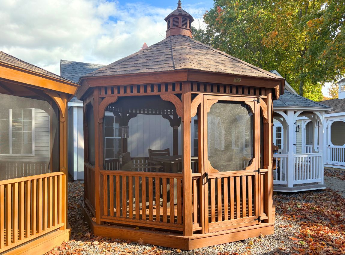 12' Pressure Treated Imperial Classic Gazebo #7696TL (Display Model)
