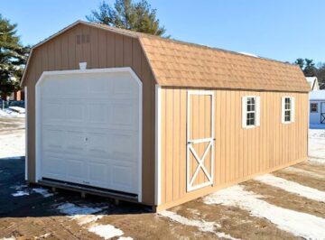 12' x 24' T1-11 Dutch Garage #8581