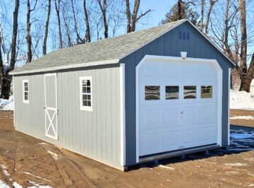12' x 24' T1-11 Cape Garage #8652
