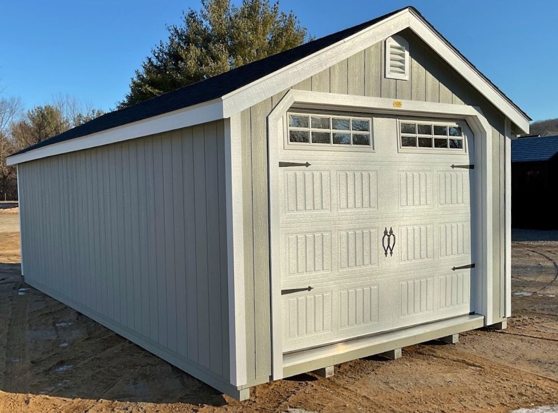 12' x 24' T1-11 Garden Special Cape Garage #8729 Sale CT, MA & RI