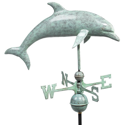 Full Size Dolphin Weathervane