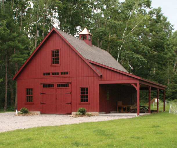 Custom Site-Built Barn by Kloter Farms