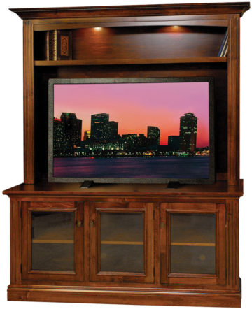 Bellevue Center Console with Hutch