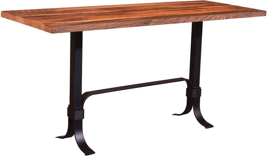 Branson Wrought Iron Counter Height Table