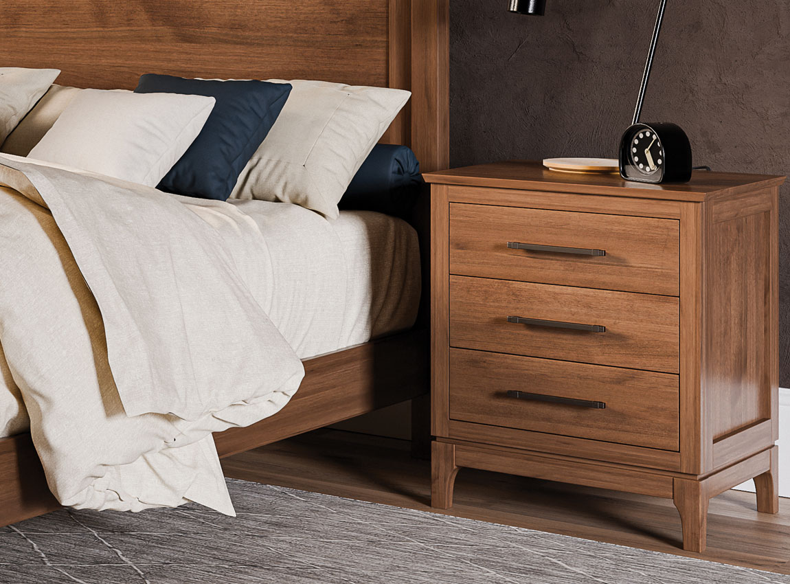 Bryce 3-Drawer Nightstand - Image 4