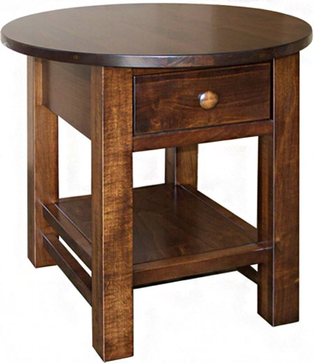 Cabin Hill Oval End Table