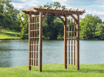 Pressure Treated Canterbury Arbor