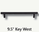 #242 - 9.5" Key West Pulls