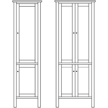 Charleston Linen Cabinets