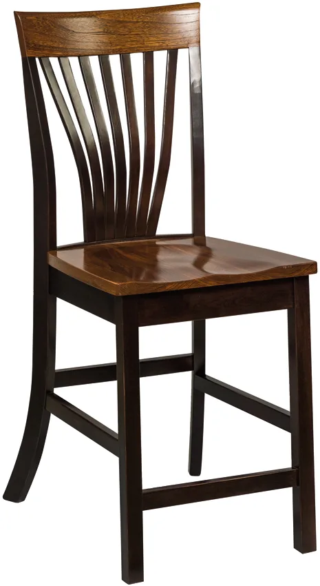 Charlotte Fanback Side Counter Chair