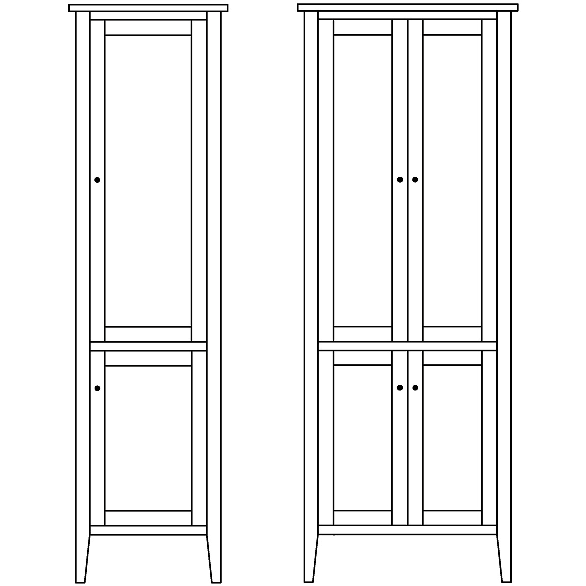 Chloe Linen Cabinets