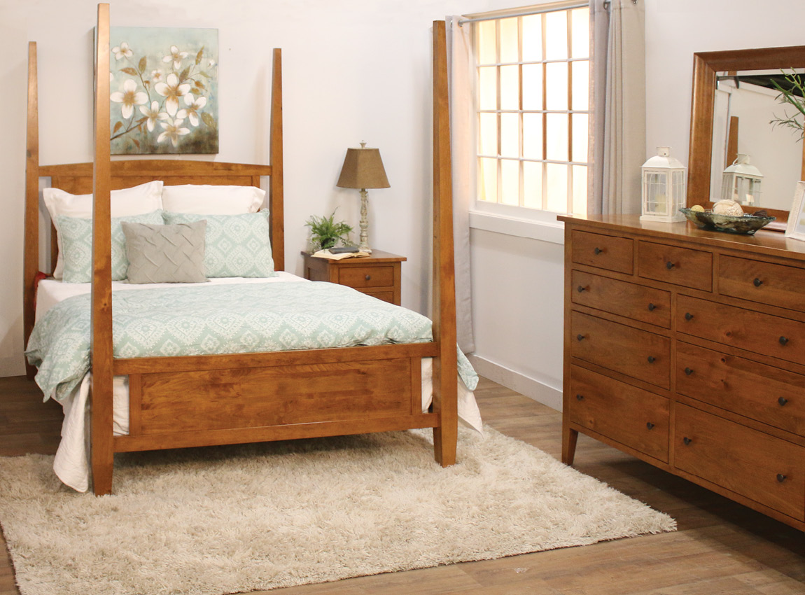 Custom Solid Wood Bedroom Suites and Sets For Sale in CT