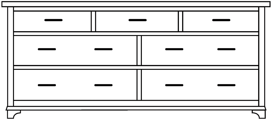 Colebrook 7-Drawer Dresser