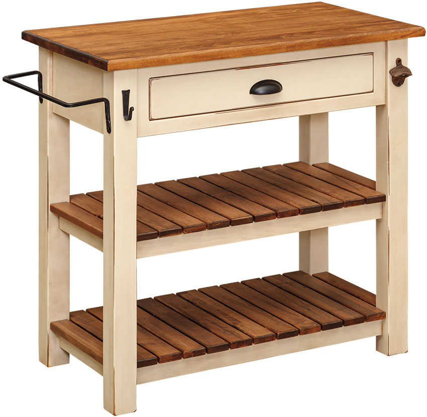 Colonial Kitchen Cart