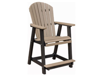 Island Poly Comfo-Back Counter Chair