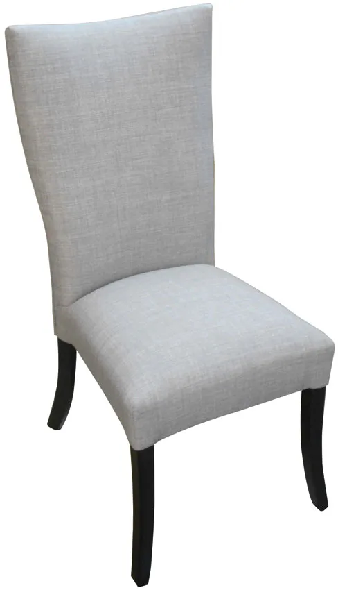 Concave Top Parsons Side Chair
