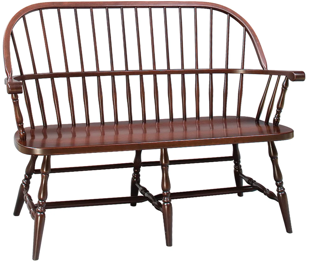 Continuous Arm Windsor Bench