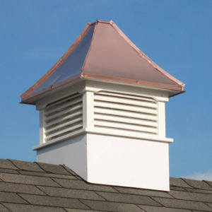 Cupola with Copper Roof