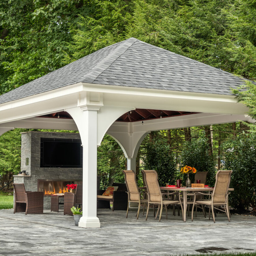 8' x 12' Urban Pavilion | Gazebos | Summerwood Products, image size:887x887