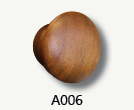 A006 Stained Wood Knob
