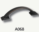 A068 Rubbed Bronze Pull