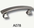A078 Brushed Nickel Pull