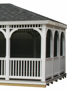 Roll Form Screens for Porch