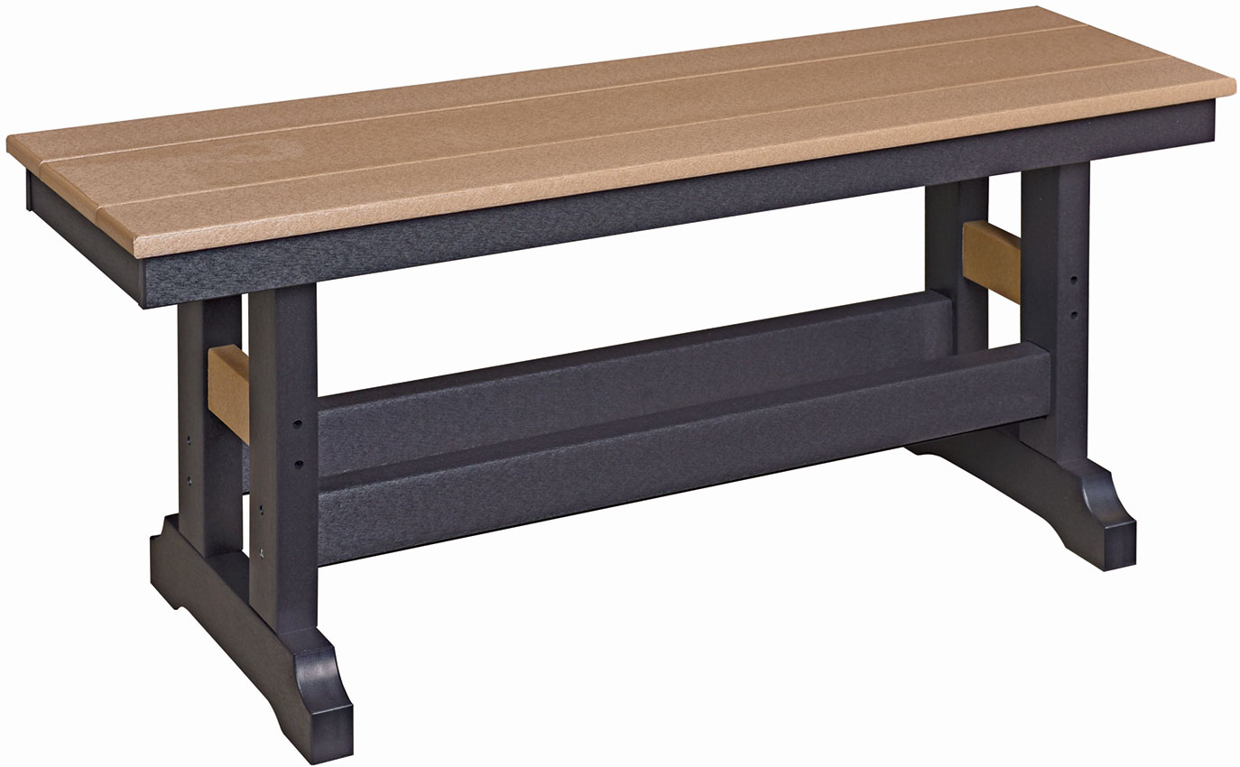 Island Poly 44" Classic Bench