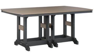 Island Poly Rectangle Classic Top Table