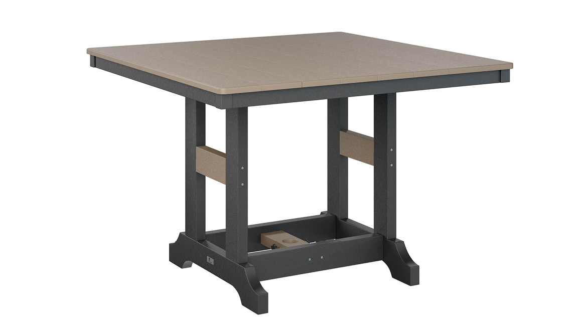 Island Poly Square Classic Top Table