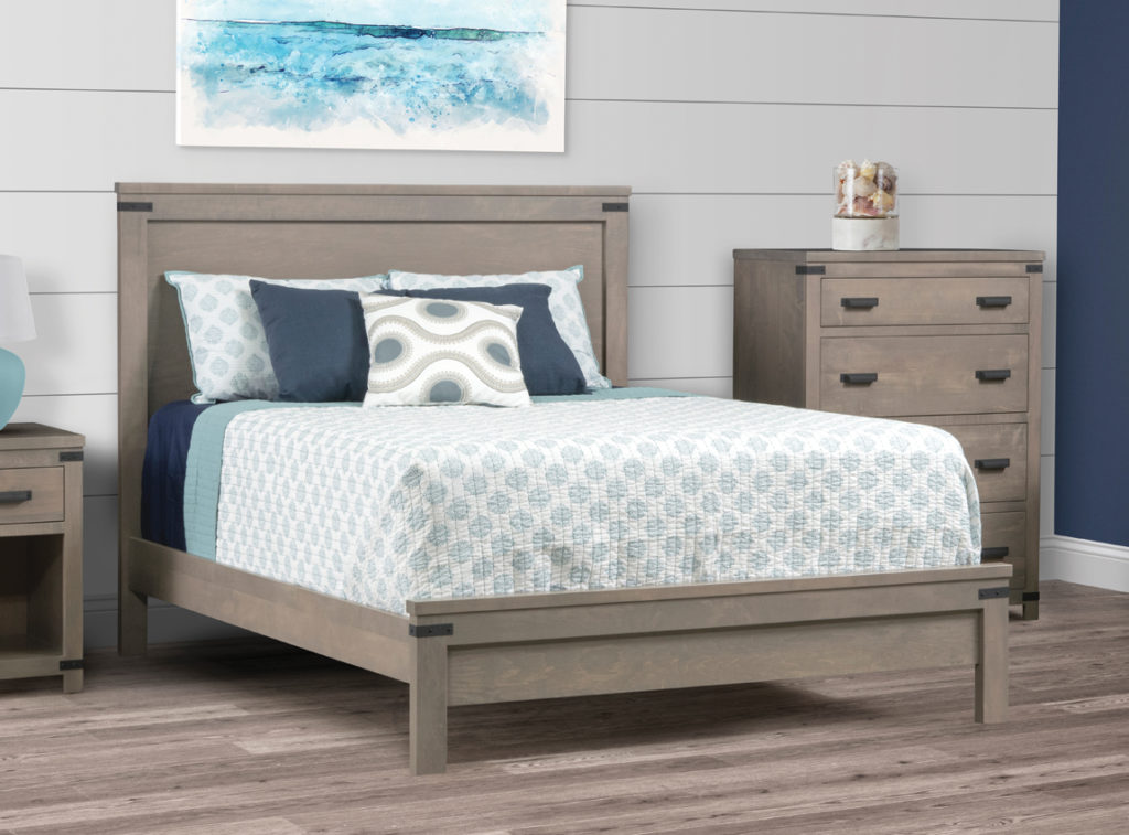 Lansing Panel Bed with Low Footboard