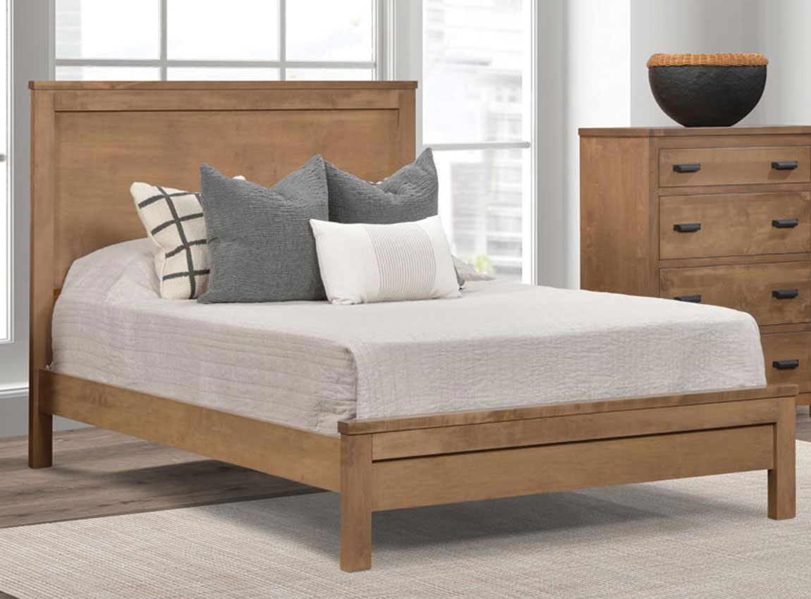 Lansing Panel Bed with Low Footboard