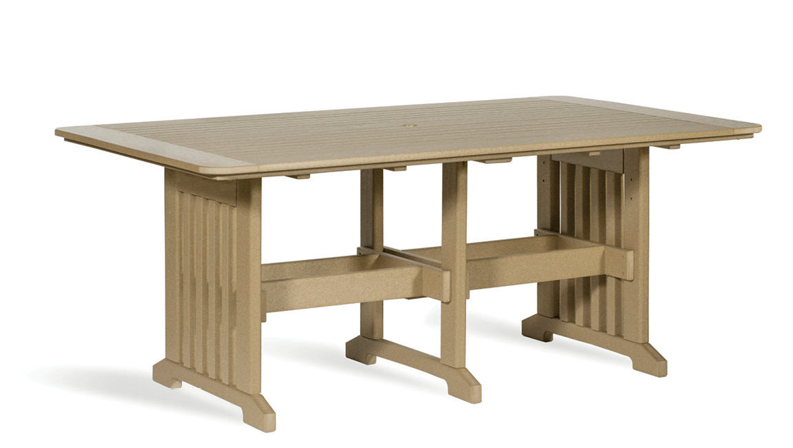 Leisure Poly Rectangle Top Table