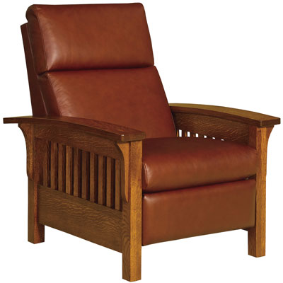 Mission Slat Chair Recliner