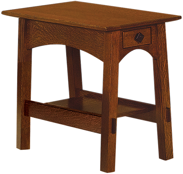 McCoy Open Chairside End Table