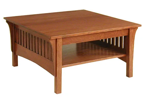 Mission Prairie Square Coffee Table