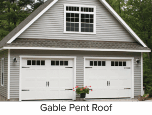 Gable Pent Roof