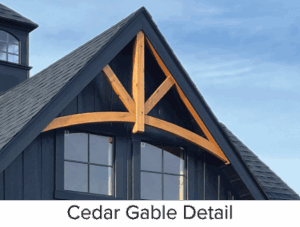 Cedar Gable Detail