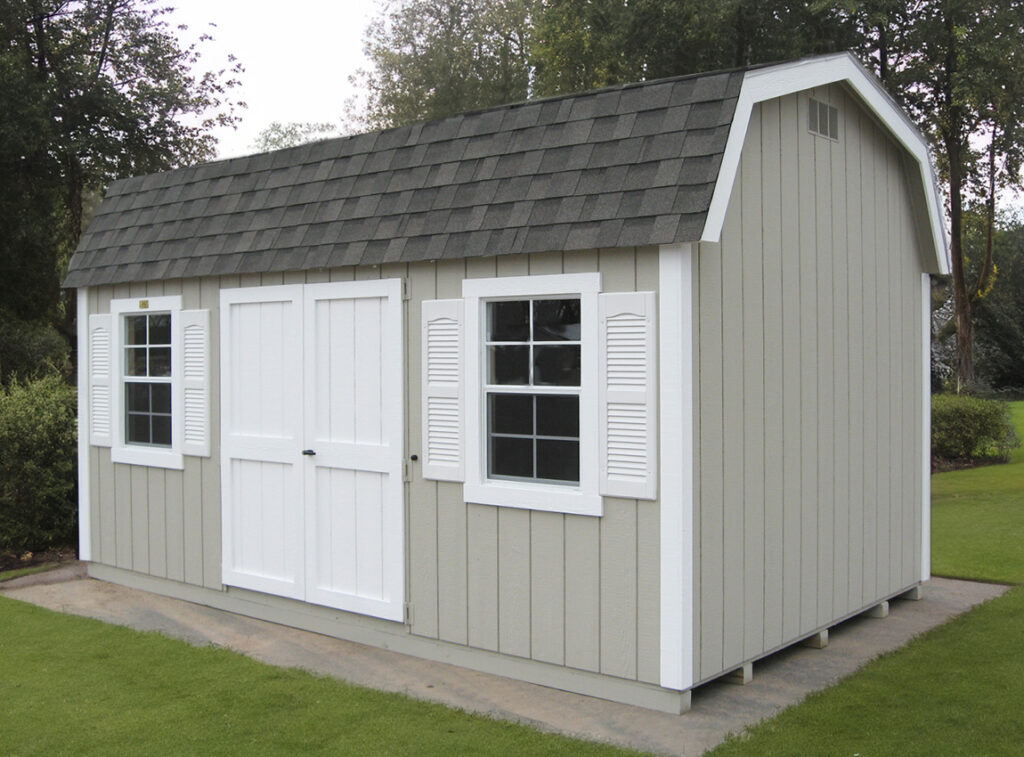 New England Dutch Colonial Shed (T1-11)