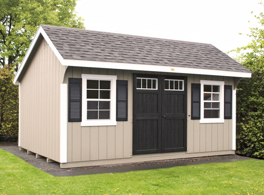 New England Poolside Shed (T1-11)