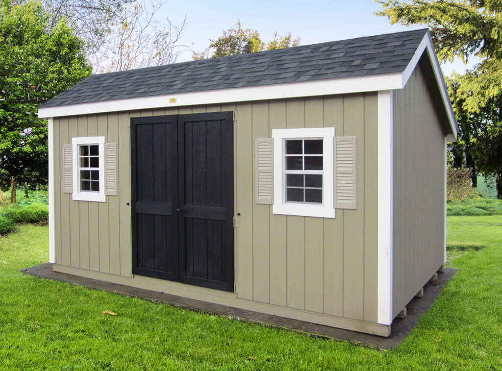New England Saltbox Shed (T1-11)