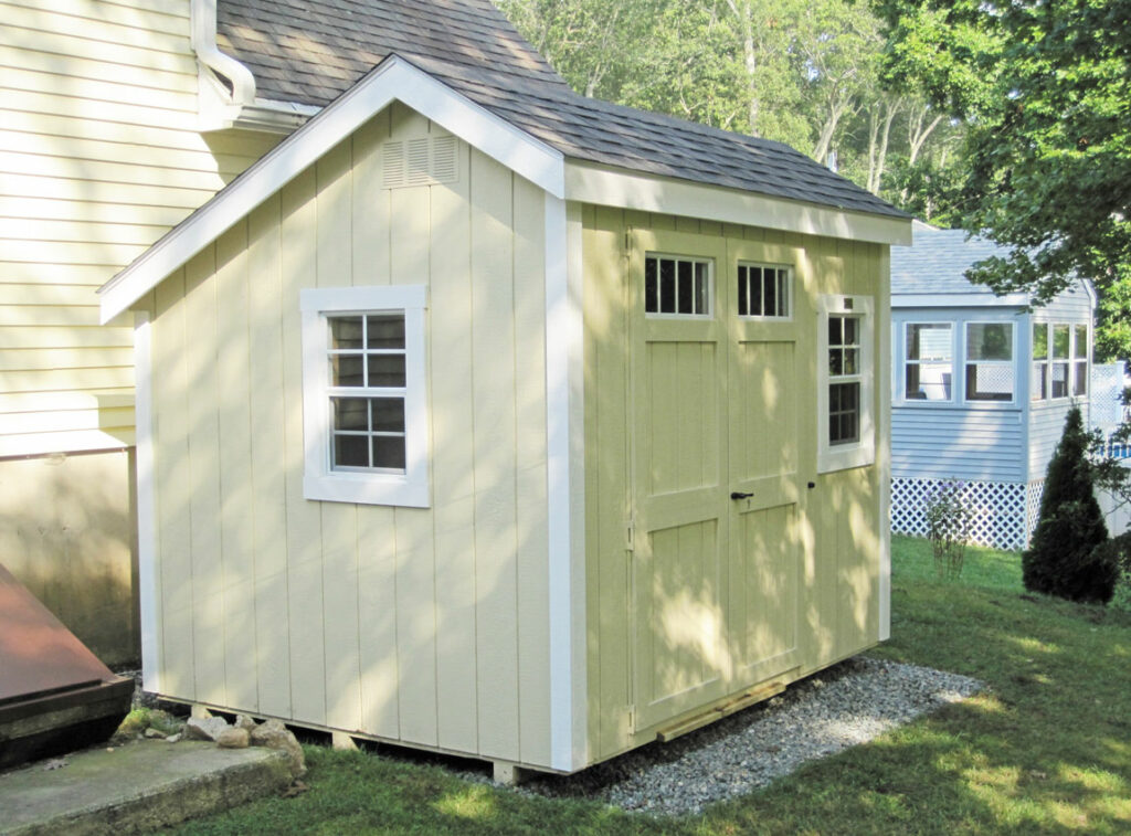 New England Saltbox Shed (T1-11)