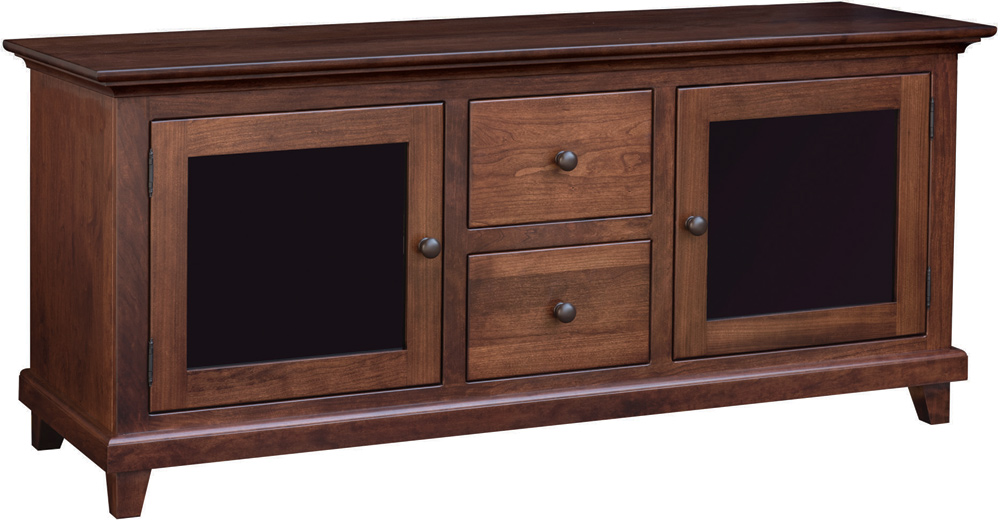 Newport 60" TV Stand with Center Drawers