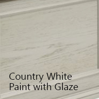 OCS-342 Country White Paint with Dark Gossimer Glaze